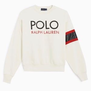 Polo Ralph Lauren Logo Print Sweatshirt Szs Med and XLarge